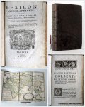 FERRARIUS, PHILIPPUS (FERRARI) with additional map by PIERRE DU VAL, - Lexicon geographicum, in quo universi orbis urbes, provinciae, regna, maria, & flumina recensentur. Nunc Michael Antonius Baudrand  Parisinus ... hanc editionem emendavit, illustravit, & dimidia parte auctiorem fecit.