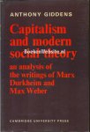 Giddens, Anthony - Capitalism and modern social theory