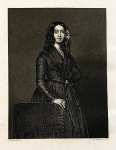 SAND, George - Galerie des femmes de George Sand. Collection de 24 magnifiques portraits gravés sur acier par H. Robinson, d'après les tableaux de Madame Geefs [e.a.]. Avec un texte par Le bibliophile Jacob. Illustré de vignettes (...).