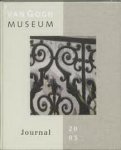 VAN GOGH MUSEUM - RACHEL ESNER. - Van Gogh Museum Journal 2003