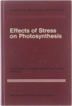 R. Marcelle H. Clijsters M. van Poucke Opzoekingsstation van Gorsem Limburgs Universitair Centrum - Effects of stress on photosynthesis : proceedings of a conference held at the "Limburgs Universitair Centrum," Diepenbeek, Belgium, 22-27 August 1982