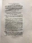 Synodus, Noord-Holland (opdrachtgever) - Reglement op de Kerk-Visitatie met de Veranderingen en Vermeerderingen, zoo als die gearrestterd zyn in de Noord-hollandsche Synode 1799.