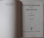 Werner K, ill. Slijper H J aquarellen, Uytdebroeck J B pentekeningen - Kleurenpracht in het aquarium