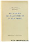 Schreiden, Jacques. - Les énigmes des manuscrits de la mer morte.
