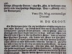 Hugo de Groot - Verantwoordingh van de wettelijcke regieringh van Hollandt ende West-Vriesland