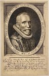 Willem Jacobsz. Delff (1580-1638), after Michiel Jansz. Mierevelt (1567-1641) - [Antique portrait print 1610] Portrait of preacher Arnold Cornelisz. Crusius, published 1610, 1 p.