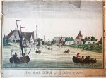 Probst, Georg Balthasar (1732 - 1801) - De Stad Goes uit de Haven te zien