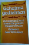 Wim Zaal - Geheime gedichten