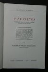 A.W. Begemann ( Begeman) - Dissertatie: PLATO'S Lysis , onderzoek naar de plaats van de dialoog in het oevre van Plato