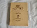 Jaeger, Werner - Herbig R - DIE ANTIKE - Zeitschrift für Kunst und Kultur des klassischen Altertums. Band 7 Heft 2. ---- Band VII Heft.II