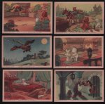 Marten Toonder - 6 BRIEFKAARTEN Tom Poes en de Reuzenvogel Kaart 37 tm 42