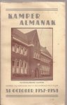 Frans Walkate Archief (Red.) - Kamper Almanak 31 October 1957-1958.