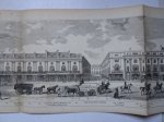 Sandeman R. and G.C. Leighton. - Grand Architectural Panorama of London. Regent Street to Westminster Abbey. From original Drawings made expressly for the work by R. Sandeman, Architect and Executed on Wood by G. C. Leighton.