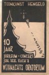 Bach, Johann Sebastian - Jubileum-uitvoering van het Weihnachtsoratorium op 11 en 12 december 1935 onder leiding van Klaas de Rook