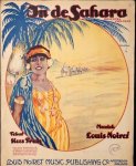Noiret, Louis: - In de Sahara. Oriental fox-trot. Tekst Kees Pruis Noiret, Louis: - In de Sahara. Oriental fox-trot. Tekst Kees Pruis