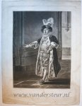 Richard Brookshaw, (1736-c. 1804) after Wybrand Hendriks (1744-1831) - [Antique portrait print] Mezzotint I Carel Passé as Phillip of Burgundy, published 1770, 1 p.