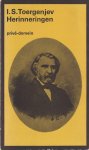 Toergenjew, I.S. - Herinneringen