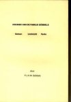 GÖBBELS, P.J.H.M - Kroniek van de familie Göbbels. Geleen, Limbricht, Venlo