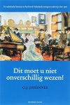 G.J. Johannes - Dit moet u niet onverschillig wezen!