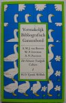 Buuren A M J van, Gerritsen W P, Paasman A N - Vermakelijk bibliografisch Ganzenbord De Nieuwe Taalgids Cahiers 1