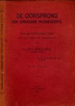 Bolland, G.J.P.J - De Oorsprong der Griekse Wijsbegeerte: Eene geschiedkundige schets met eene toegift voor vrijmetselaren