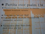 Twillert; Willem van - Deel IV; Partita over Psalm 134 / Klavarskribo Twillert; Willem van - Deel IV; Partita over Psalm 134 / Klavarskribo