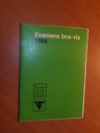 Examenkommissie - Examenreglement BNA VTS 1984