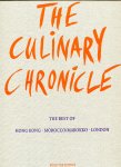 Messer Hausch, Christine (ds4002) - The Culinary Chronicle. The Best Of Hong Kong, Morocco/Marokko. London, Incl. CD-rom