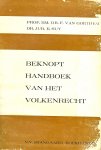 Goethem, Prof Em Dr F van / Suy, Dr Jur E - Beknopt handboek van het volkenrecht