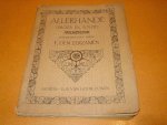 Eerzamen, F. den (samenstellig) - Allerhande (Proza en Poezie). Een verzameling gedichten, spreuken, goede gedachten, spreekwoorden, enz. voor de hoogste klassen der lagere school en herhalingsscholen