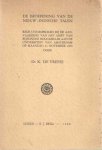 Vreese, K. de - De beoefening van de Nieuw-Indische talen: rede uitgesproken bij de aanvaarding van het ambt van bijzonder hoogleraar aan de Universiteit van Amsterdam op Maandag 21 November 1960