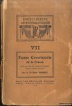 Jeannel, René - Faune cavernicole de la France Avec une étude des conditions d'existence dans le domaine souterrain