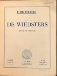 Peeters, Flor: - De wiedsters. Lied voor eende stem of gemengd koor met klavier. Woorden van René de Clercq