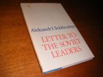 Aleksandr Isaevich Solzhenit︠s︡yn - Letter to the Soviet Leaders