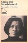 Sauer, Klaus - Christa Wolf Materialenbuch