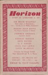 Cyril Connolly, ed. - Horizon: A review of literature and art, vol. 1, no. 2, February 1940