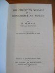 Kraemer H. - The Christian Message in a Non-Christian World