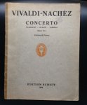 Vivaldi-Nachez - Vivaldi-Nachez Concerto a minor Opus 3 No 6 Violin & PIano