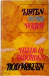 Rod McKuen 14170, Cees Nooteboom [Vert.] - Listen to the warm / Liefde in woorden