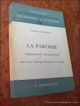 FLORISTAN, CASIANO. - La paroisse communauté eucharistique. Essai d'une Théologie Pastorale de la Paroisse. Préface de l'espagnol par l'Abbé René André.