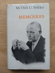 Stikker Dirk U. - MEMOIRES Mr. Dirk U. Stikkker - derde druk