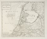 Tirion, Isaak - Nuova carta della contea di Olanda