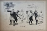 Braakensiek, Johan (1858-1940) - [Original lithograph/lithografie by Johan Braakensiek] Men vangt minder vliegen met azijn dan met honig, 15 Juni 1890, 1 pp.