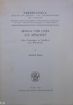 AENAS VAN GAZA, WACHT, M. - Aeneas von Gaza. Seine Kosmologie im Verhältnis zum Platonismus.