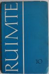 Stallaert Luud e.a redactie - Ruimte 10 Driemaandelijks cahier De straat als ruimte thema Jaspers Peter De Straat Lucebert Pleinvrees Claus Hugo De weg naar huis