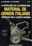 PÉREZ, Artemio Mortera & José Luis Infiesta Pérez - Material de Origen Italiano - Importado por el Ejercito Nacional.