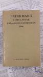 Redactie - Brinkman`s cumulatieve catalogus van boeken 1966 - 121e jaargang