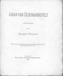 Verwey, Albert - Johan van Oldenbarnevelt. Treurspel