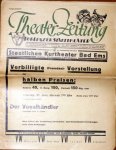 Koblenzer Stadttheater: - Koblenzer Theater-Zeitung