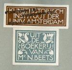 N.N. - Handschriften (afdrukken) uit de boekerij van Mr. N. Beets